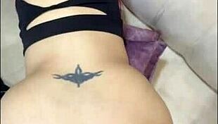 My friend hid under the desk as a slut, then got fucked hard by a monster cock.