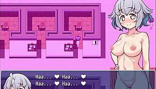 Serina Suzuyo flashes her tits in the game