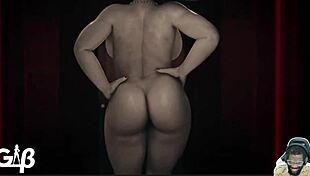 Fern rides that cock reverse cowgirl with her bald pussy! 😈