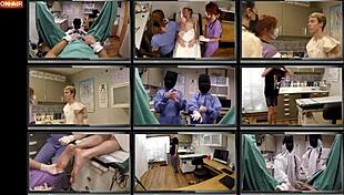 just chilling with stacy shepard's bloopers from the perverted podiatrist set. nonnude backstage exam room fun at girlsgonegynocom.