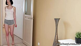 Teeny Lovers Fuck Passionately