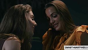 Wow, substitute teacher totally devours her colleague’s wet pussy!