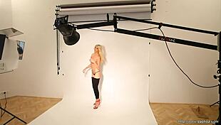 This Hungarian sexy blond Bambi rocks erotic makeover mixed video scenes! 😍