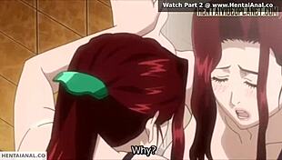 hentai redhead getting wet from anal 😈