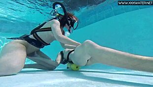 minnie manga takes a hard dick underwater in wild outdoor action