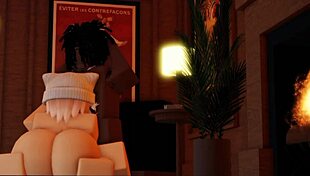 Slut Blows Big Black Cock in New Year Session