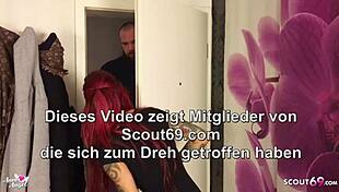 Redhead German Teen Needs Cash For Doggystyle Sex