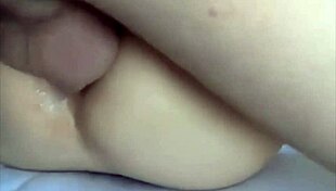 Skinny Asian student takes big American cock