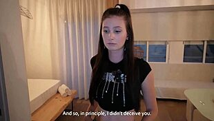 i asked her to clean the apartment and fucked her on the beach