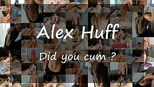 asmr jump on dick moan cum hard orgasm lots of cum - alexhuff