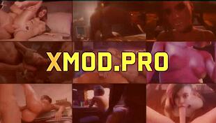 3D animated lesbian porn with cunnilingus and kissing