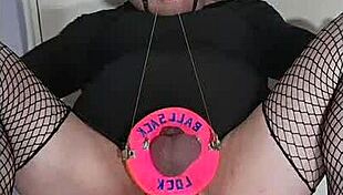 Crossdressing Sissy Explores Self in BDSM Session