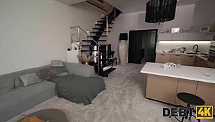 Debt4k: Hot Blonde Horsegirl Summer Rides Cowgirl In POV Reality Scene