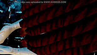 Rough Teasing High Definition Fetish Babe Katka in Anime Cartoon Redhead Scene