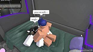 Small player gets a rough anal fuck