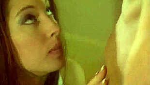 Watch This Hot Redhead Ride In Cowgirl On The Sofa!