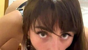 Did she greedily suck your dick before the throatpie cumshot?