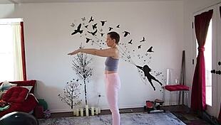 Chilling in yoga lesson 371 with a hot instructor 😏