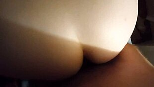 Ukranian milf gags on deepthroat before anal creampie