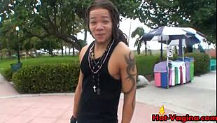 Redhead Chloe Cross fucked doggystyle by monster cock with blowjob and facial