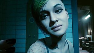 3D animated lesbian porn with cunnilingus and kissing