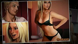 Nicole Heat in the wildest rough double penetration comic ever