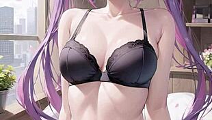 3d Animated Wife Sees Inside American Truck Naked With Pussy Masturbation Asmr.