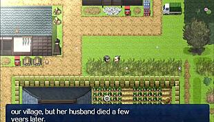 Scathach intensely cares for old man in small village