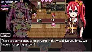 Noelle Gets Anal Creampie in Anime Game