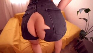 He Tore Through My Jeans and Came Inside My Ass! He Fucked Me Hard!