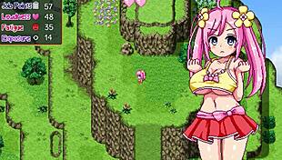 Noelle Gets Anal Creampie in Anime Game