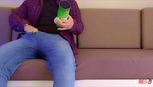 i prank my stepsis with a pringles can and get caught