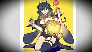 Detailed Cosplay Waifu in Anime Costume