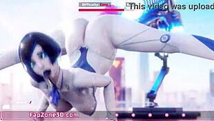 the 3d whore craves riding a hard cock