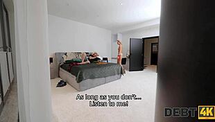 Debt4k: Hot Blonde Horsegirl Summer Rides Cowgirl In POV Reality Scene