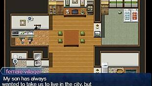 Scathach intensely cares for old man in small village