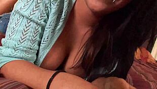 london keys bounces big asian booty on hard dong