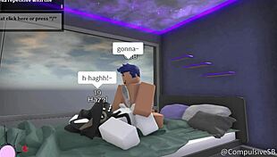Small player gets a rough anal fuck