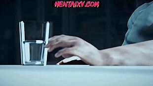 I love this intense hentai gameplay with deepthroat and creampie