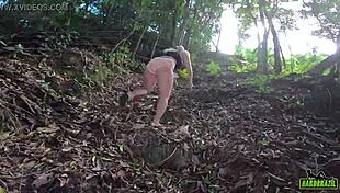 Wanessa Boyer In Lingerie Outdoor Public With Big Tits And Ass