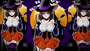 Detailed Cosplay Waifu in Anime Costume