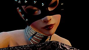 Rough Teasing High Definition Fetish Babe Katka in Anime Cartoon Redhead Scene