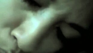 Intense cumshot in deep throat of eager cocksucker during homemade session