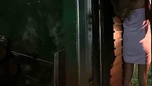 young girl feels excited receiving pizza guy in towel, leading to cum facial