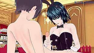 Tatsumaki And Fubuki Bunny Girl Intense Sex - One-Punch Man Hentai