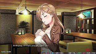 My horny ex-classmate trophy wife EP2 - FUCKING her in the PUBLIC train.