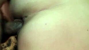 amateur milf in mask sucks and fucks