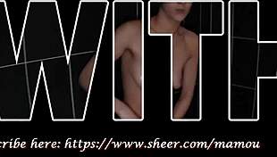 In this casual scene, mamou enjoys striptease and deep throat blowjob with tchikita, including ball licking