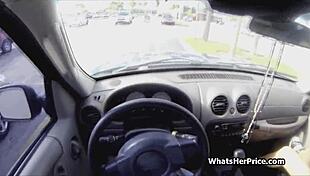 hey, screwing this cute broke teen in glasses for cash