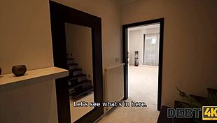 Debt4k: Hot Blonde Horsegirl Summer Rides Cowgirl In POV Reality Scene